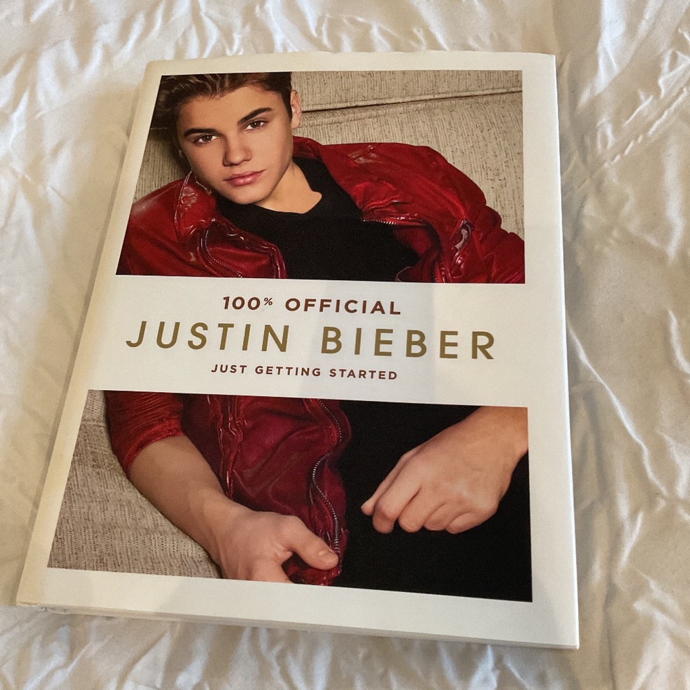 Justin Bieber just getting started book